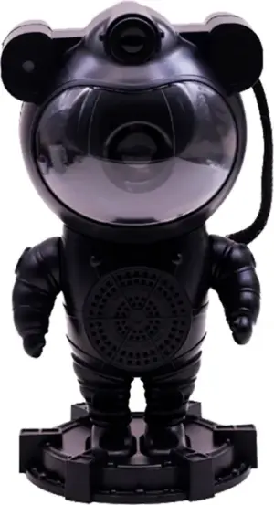 Proyector Astronaut Star Ligth Musical - Negro