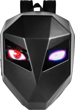 Mochila LED Biosled Loy-Iron Man  - Negro
