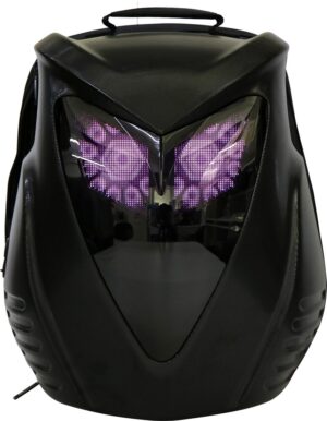 Mochila LED Biosled Loy-Owls - Negro