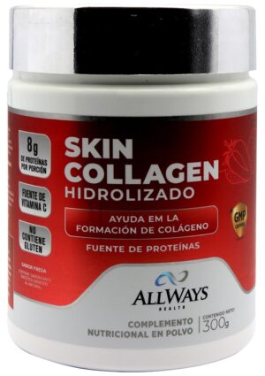 Allways Health Skin Collagen Hidrolizado Fresa - 300g