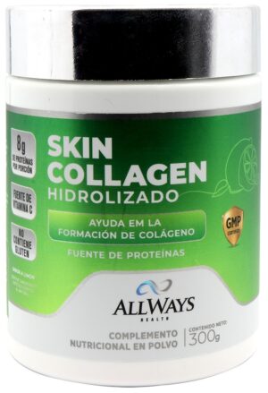 Allways Health Skin Collagen Hidrolizado Limón - 300g