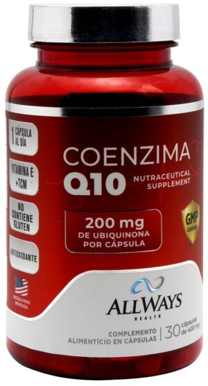 Allways Health Coenzima Q10 200MG (30 Capsulas)