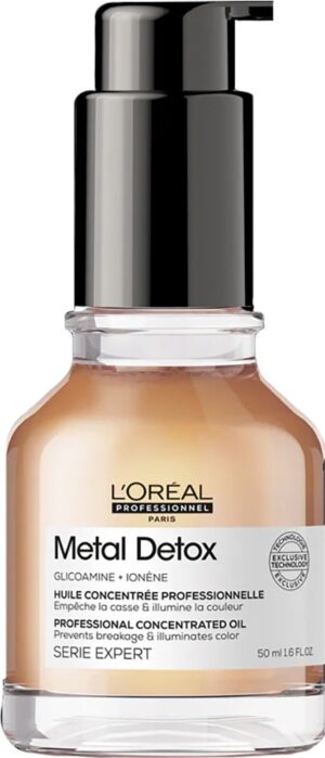 Aceite Capilar L'Oréal Professionnel Serie Expert Metal Detox Oil Concentré - 50ml