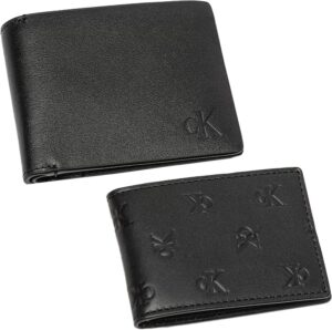 Billetera Calvin Klein K50K5121000GT - Masculina (2 piezas)