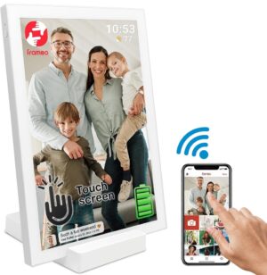 Porta Retrato WiFi Digital SSA ZN-DP8001 32GB 5000mAh Pantalla Touch 10" (IOS y Android)