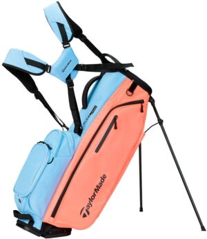 Bolsa de Golf TaylorMade FlexTech Crossover Stand Bag TM25 N3836501 - Coral/Lite Blue