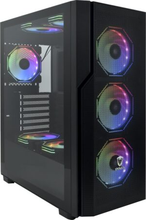 Gabinete Satellite Gammer K31 8 Fan (Sin Fuente)