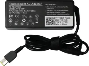Fuente de Alimentación para Notebook Lenovo YYD-90W 20V 4.5A Bivolt 50-60Hz