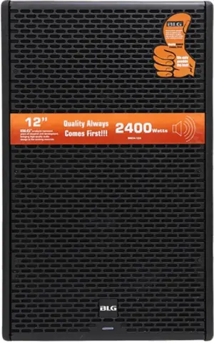 Parlante Activo 12" 2400W Bivolt - BLG BW34-12A