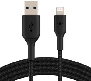 Cable Belkin CAA001BT2MBK USB-A Para Lightning 2M - Negro