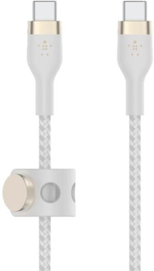 Cable Belkin Magnetic CAB011BT2MWH USB-A Para Lightning 2M - Blanco