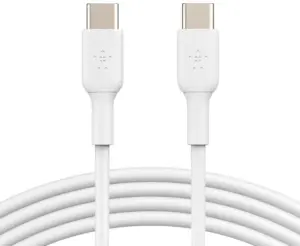 Cable Belkin CAB003BT1MWH USB-C Para USB-C 1M - Blanco
