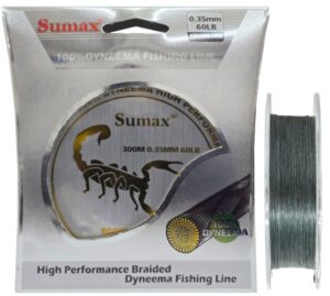 Hilo Multifilamento Sumax Scorpion Braid X8 0,35mm 60lb 300m