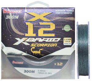 Hilo Multifilamento Sumax Scorpion Braid X12 0,40mm 100lb 300m