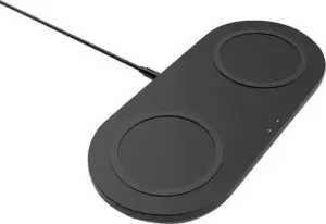 Cargador Wireless Belkin BoostCharge Dual Pads 10W WIZ002VFBK - Negro