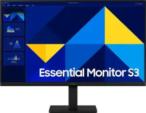 Monitor Samsung 27" Essential S3 LS27D300GANXZA 5ms/100Hz/FHD/HDMI/D-Sub