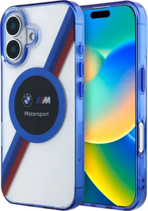 Funda BMW para iPhone 16 BMHMP16S23HTPUT - White