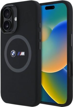 Funda BMW para iPhone 16 BMHMP16S23SROK - Black