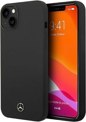 Funda Mercedes-Benz para iPhone 14 MEHMP14SSILBK Black