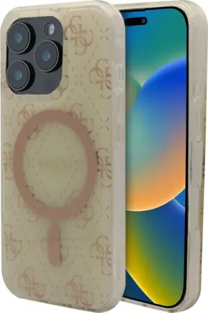 Funda Guess para iPhone 16 Pro GUHMP16LH4DTEH - White