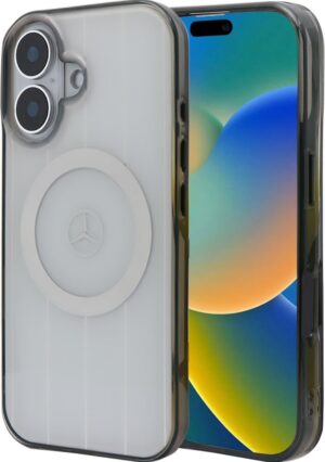 Funda Mercedes-Benz para iPhone 16 MEHMP16S23HRSW - Grey