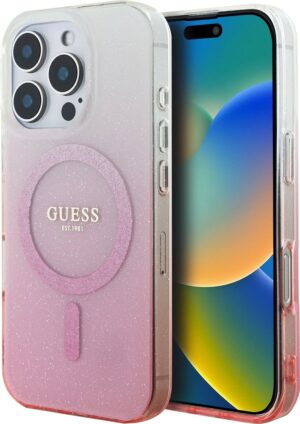 Funda Guess para iPhone 16 Pro GUHMP16LHGRCELP - Gradient Pink