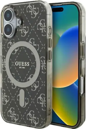 Funda Gues para iPhone 16 GUHMP16SH4DTEW - Black