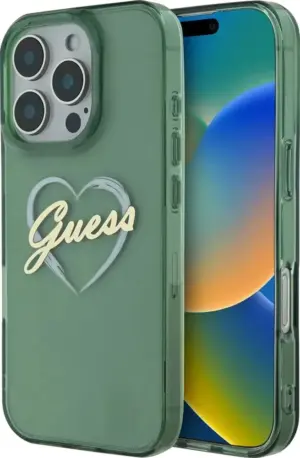 Funda Guess para iPhone 16 Pro GUHCP16LHCHGSPA - Green