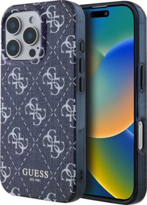 Funda Guess para iPhone 16 Pro GUHMP16LHJ4PWD - Purple