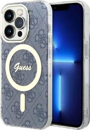 Funda Guess para iPhone 15 GUHMP15SH4STB - Blue