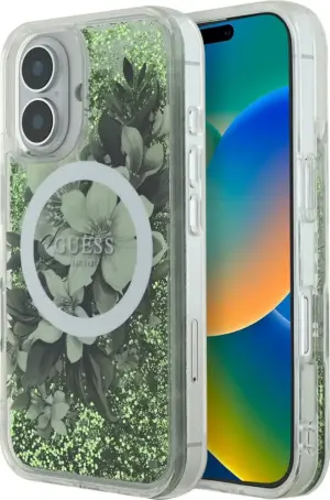 Funda Guess para iPhone 16 GUHMP16SLFMWTN - Green