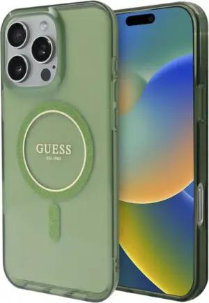 Funda Guess para iPhone 16 Pro Max GUHMP16XHFGEREA - Green