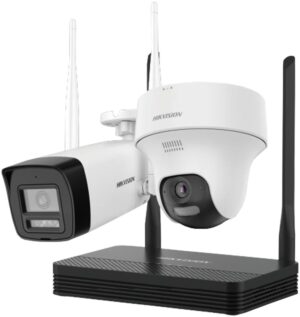 Kit CCTV Hikvision NKS422W02H NVS WiFi con 2 Camaras Bullet/Turret 2MP