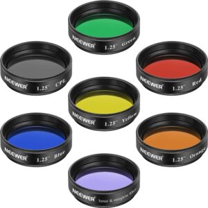Lens Telescope Filter Set Neewer 1.25" - LS-31 (7Pzs)