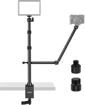 Soporte Neewer Table Top With 2-Selection Auxiliary Holding ARM TL253A - Negro