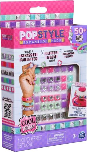 Kit PopStyle Bracelet Maker Expansion Pack Spin Master - 6068666