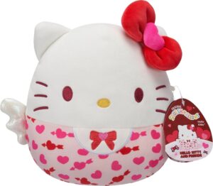Peluche Squishmallow Hello Kitty 8" Jazwares - SQSN00665
