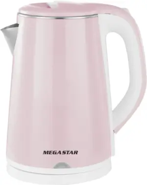 Jarra Eléctrica Mega Star TM-8902R 1.8L 1500W 220V/50-60Hz Rosa