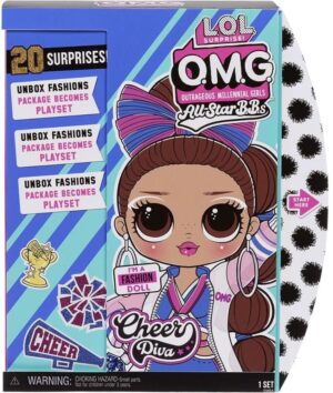 Combo L.O.L. OMG Sport Cheer Diva and Color Change Surprice