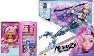 Combo Mermaze Mermaidz Sereia Riviera + L.O.L. Surprise Hair Hair Hair MGA - MGACOM50789