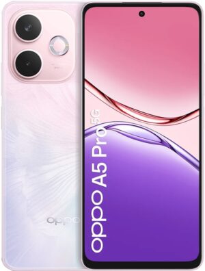 Smartphone Oppo A5 Pro 5G Dual Sim 6.67" 8GB/256GB Pink - Garantía 1 año en Paraguay