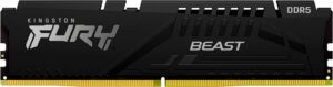 Memória Kingston Fury Beast 16GB DDR5 6000MHz CL36 KF560C36BBE2-16