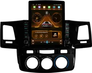 Multimedia Hetzer Argon Max Android 13 9,7" Toyota Hilux 2012/15 Aire Analogico (S/Canbus)