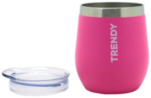 Guampa para Mate Trendy 16267B con tapa280mL - Fucsia