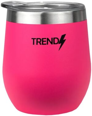 Guampa para Mate Trendy 16266B con tapa 280mL - Fucsia