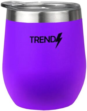 Guampa para Mate Trendy 16266B con tapa 280mL - Violeta