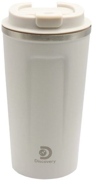 Vaso Térmico con Tapa Discovery 18493 500mL - Beige