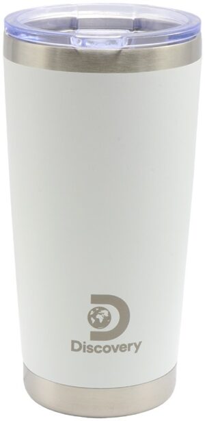 Vaso Térmico con Tapa Discovery 18494 600mL - Blanco