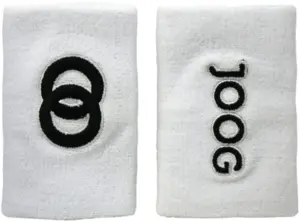 Muñequera Joog Logo/Joog Blanco/Negro (1 par)