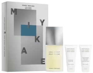 Kit Perfume Issey Miyake L'eau D'issey Pour Homme EDT 125mL+Shower Gel+After-Shave 2x50mL